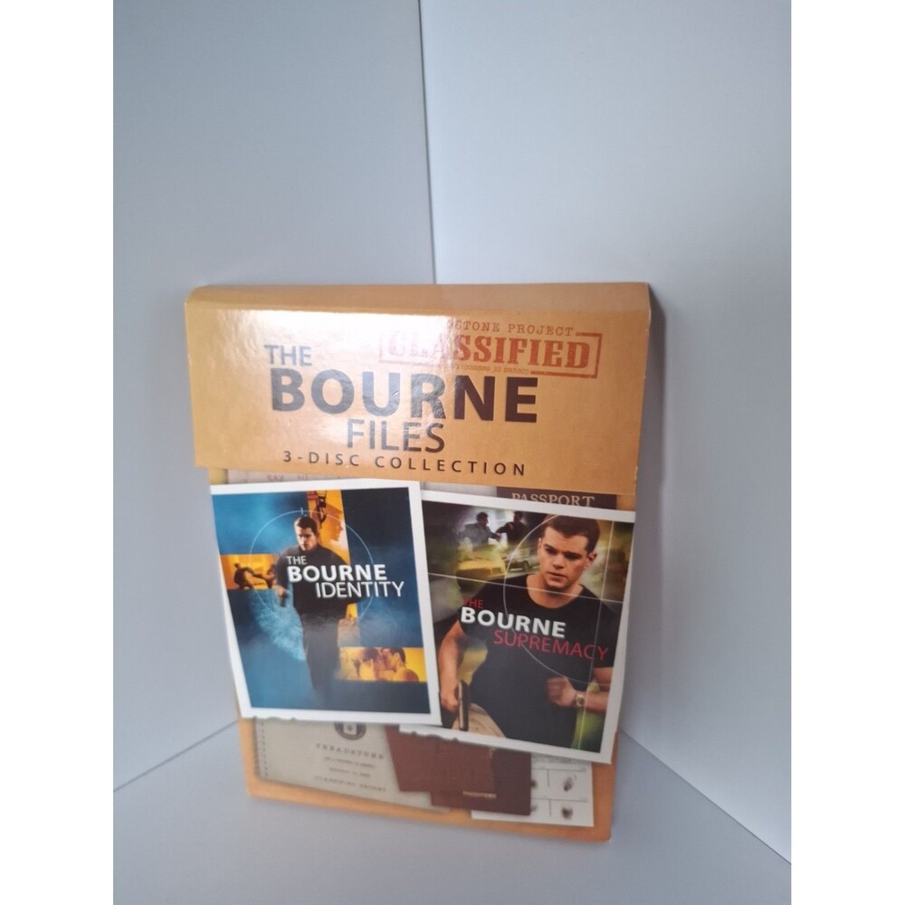 The Bourne Files: 3 Disc Collection DVD Treadstone Project Classified